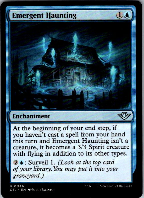 Emergent Haunting