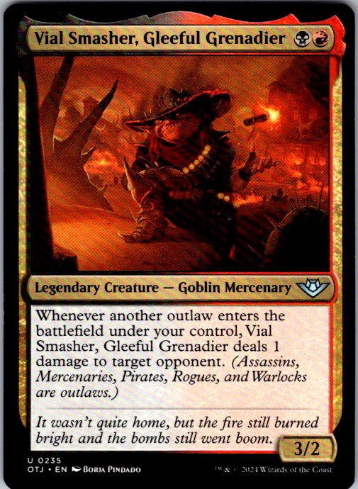 Vial Smasher, Gleeful Grenadier