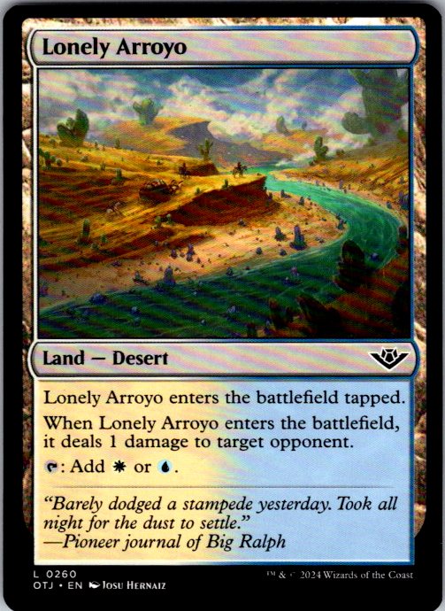 Lonely Arroyo