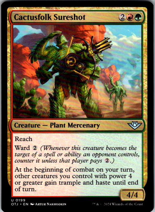 Cactusfolk Sureshot