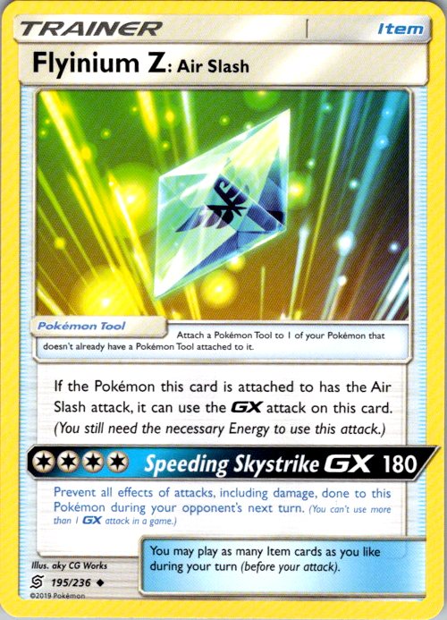 Flyinium Z: Air Slash