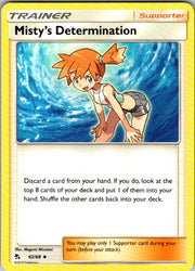 Misty's Determination