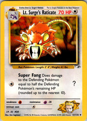 Lt. Surge's Raticate