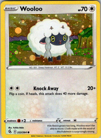 Wooloo - 222/264 (Cosmos Holo)