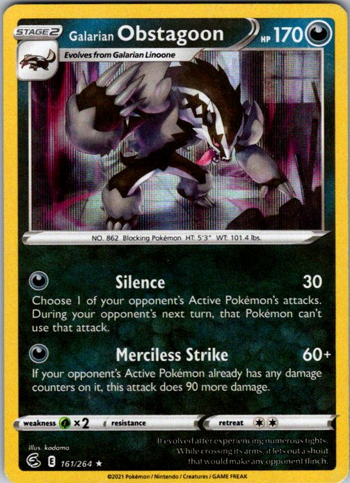 Galarian Obstagoon