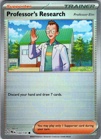 Professor's Research [Professor Elm] (Poke Ball Pattern)
