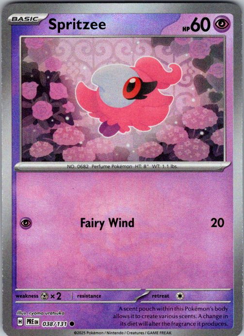 Spritzee (Poke Ball Pattern)
