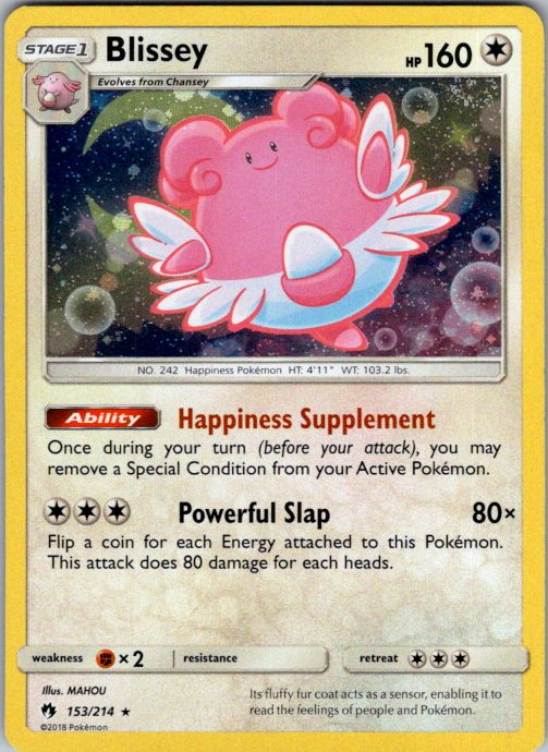 Blissey - 153/214 (Cosmos Holo)