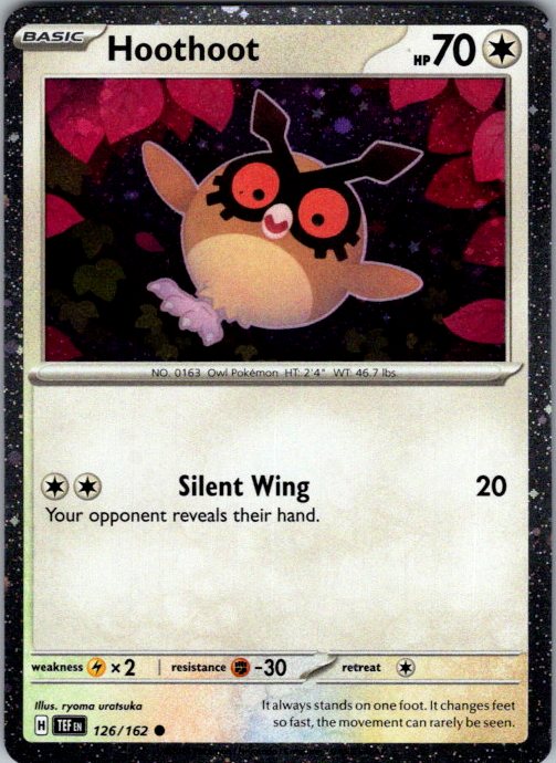 Hoothoot - 126 (Cosmos Holo)