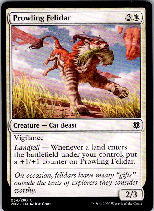 Prowling Felidar