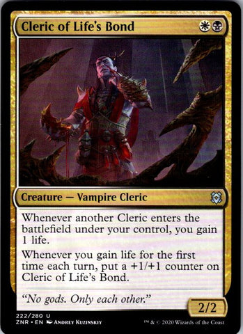 Cleric of Life's Bond