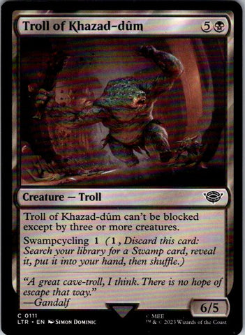Troll of Khazad-dum