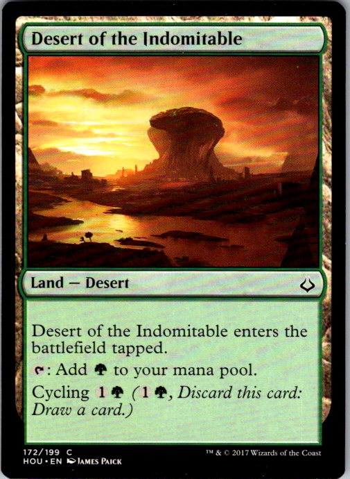 Desert of the Indomitable