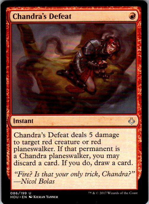 Chandra's Defeat