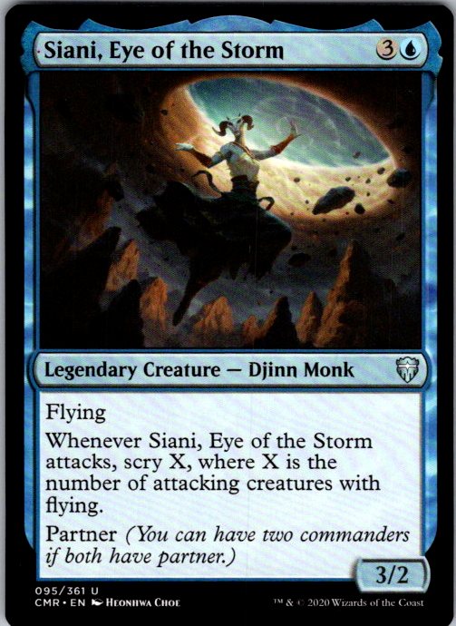 Siani, Eye of the Storm