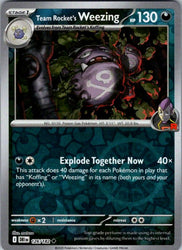 Team Rocket's Weezing - 126/182
