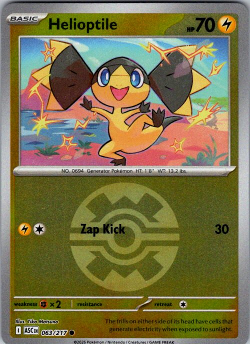 Helioptile (Quick Ball)