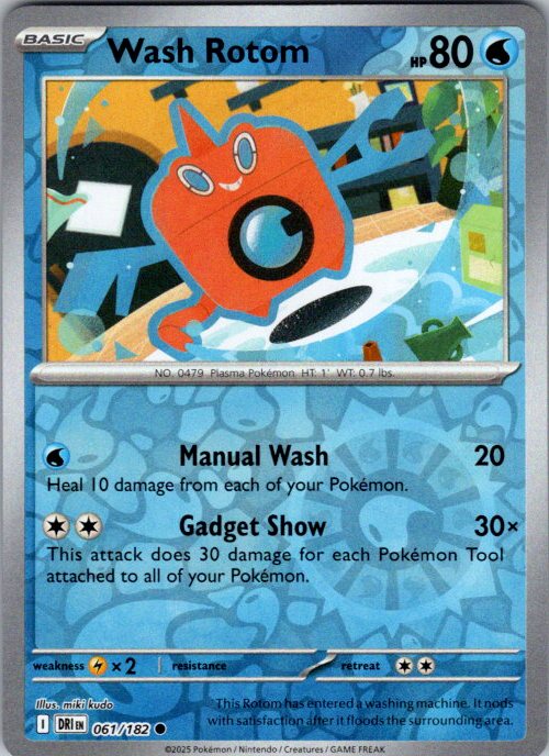 Wash Rotom