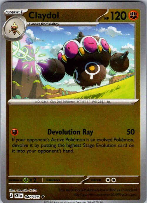Claydol - 047/086