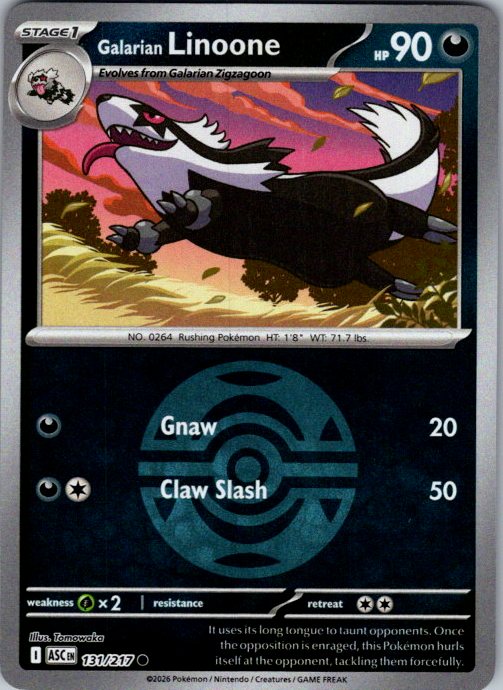Galarian Linoone (Dusk Ball)
