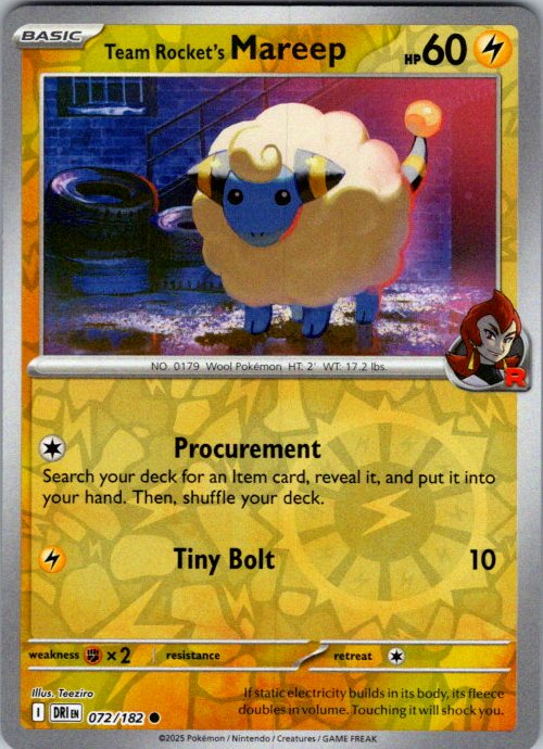 Team Rocket's Mareep