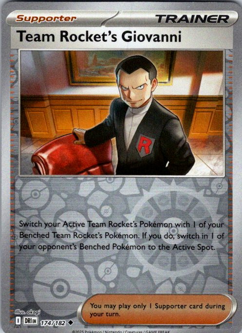 Team Rocket's Giovanni