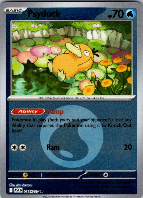 Psyduck - 039/217 (Energy Symbol Pattern)