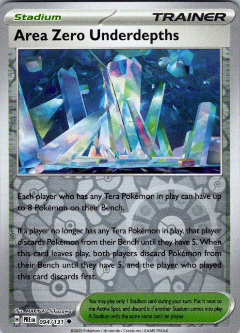 Area Zero Underdepths