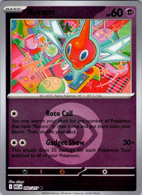 Rotom (Energy Symbol Pattern)