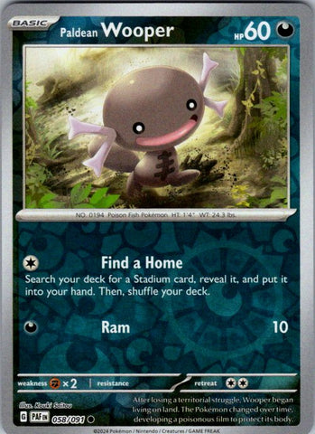 Paldean Wooper - 058/091