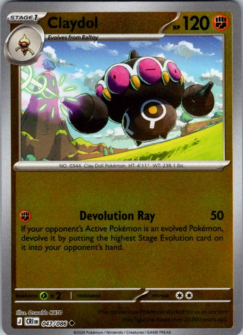 Claydol - 047/086
