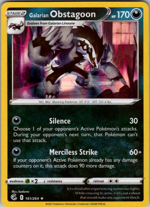 Galarian Obstagoon