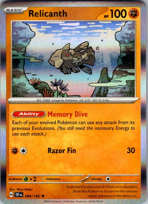 Relicanth - 084/162