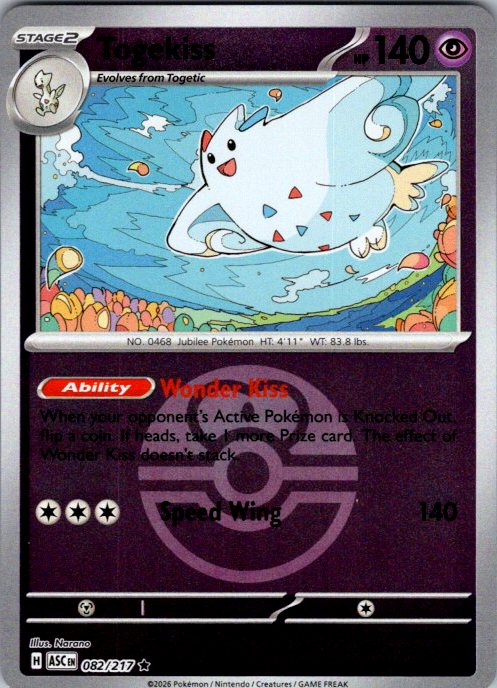Togekiss - 082/217 (Love Ball)