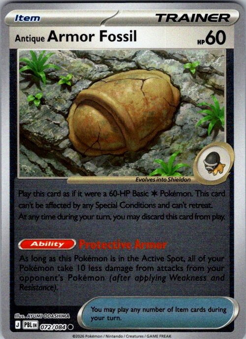 Antique Armor Fossil
