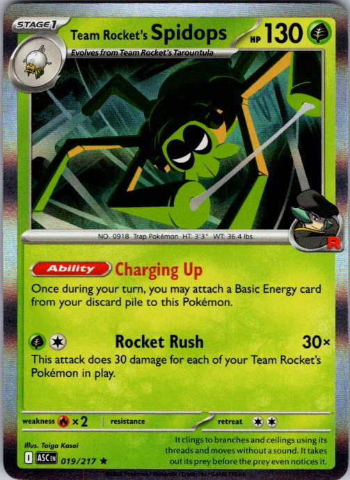 Team Rocket's Spidops