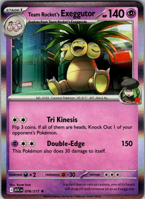 Team Rocket's Exeggutor