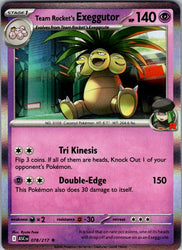 Team Rocket's Exeggutor