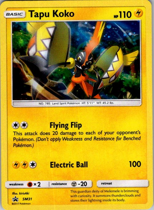 Tapu Koko - SM31