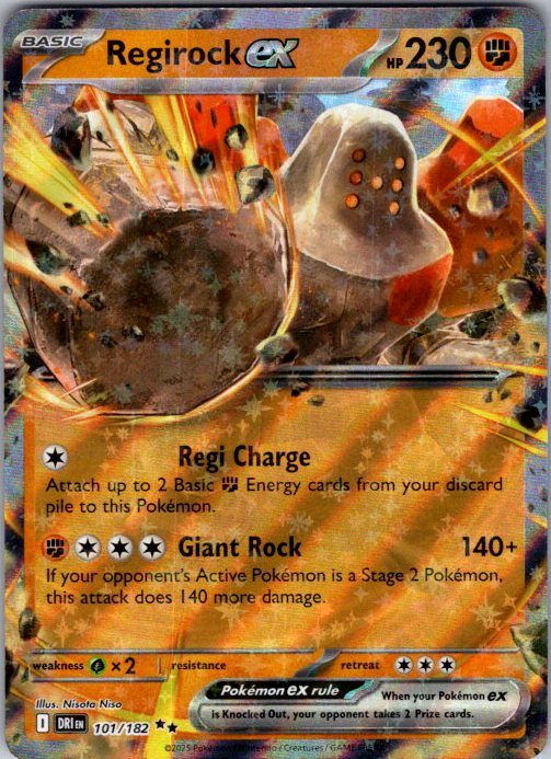 Regirock ex - 101/182