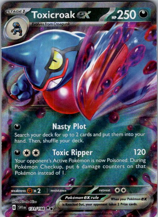 Toxicroak ex - 131/198