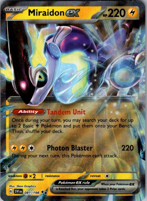 Miraidon ex - 081/198