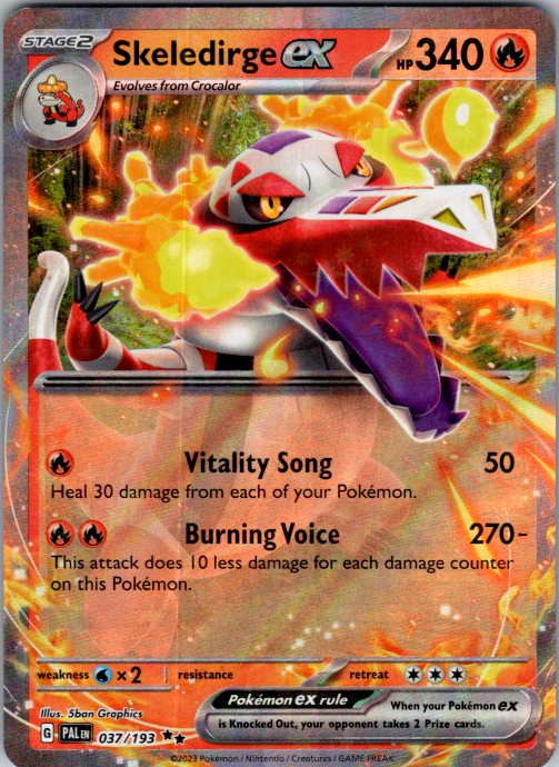 Skeledirge ex - 037/193