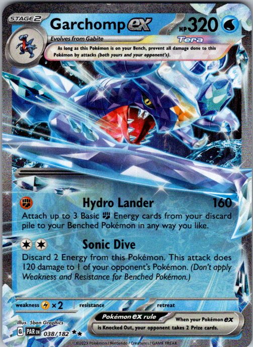 Garchomp ex - 038/182