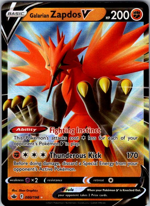 Galarian Zapdos V