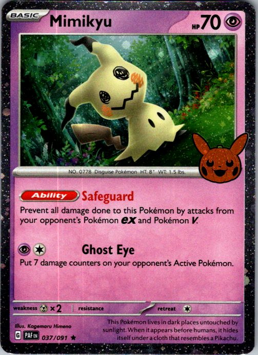 Mimikyu - 037/091 (Cosmos Holo)
