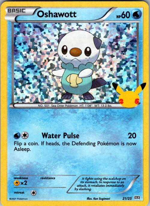 Oshawott - 21/25