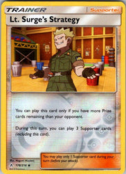 Lt. Surge's Strategy