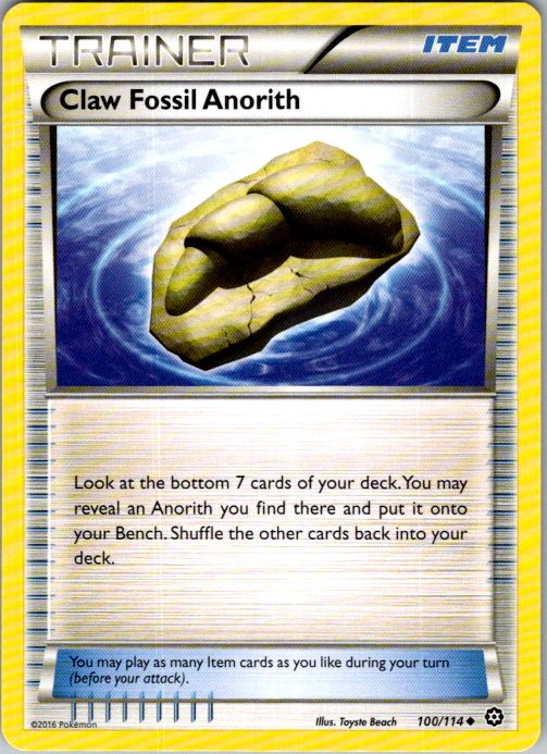 Claw Fossil Anorith