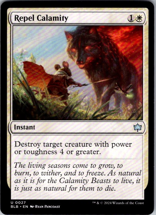 Repel Calamity